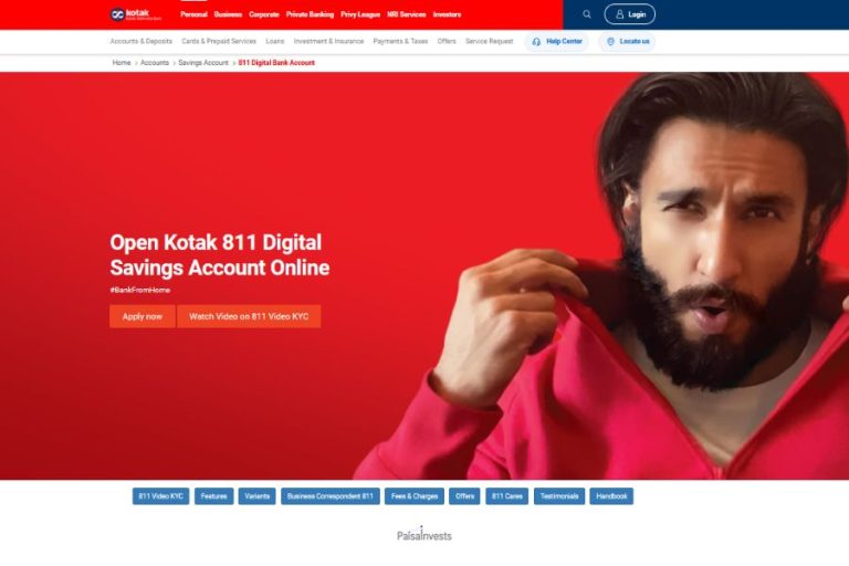 How to open a Kotak 811 Full KYC Account