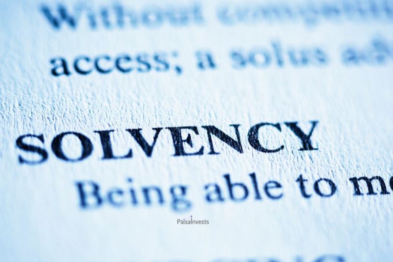 Solvency ratio | Ratio of solvency