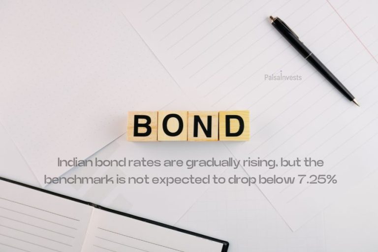 Indian bond rates are gradually rising, but the benchmark is not expected to drop below 7.25%