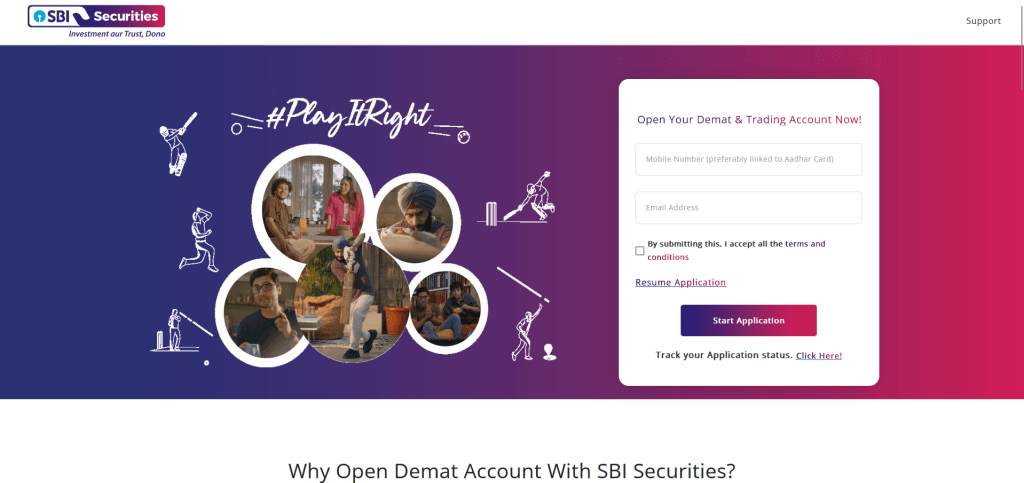 SBI Securities Demat Account