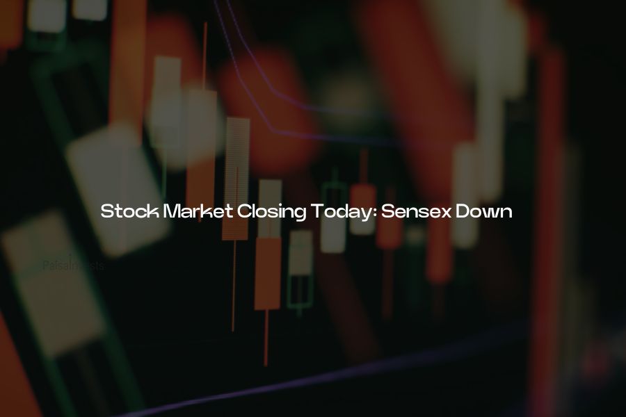 Stock Market Closing Today: Sensex Down