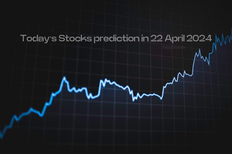 Today’s Stocks prediction in 22 April 2024