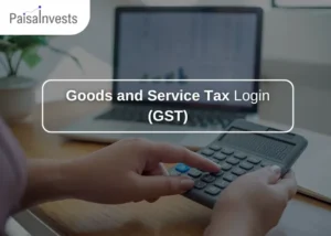 Goods and Service Tax Login (GST)