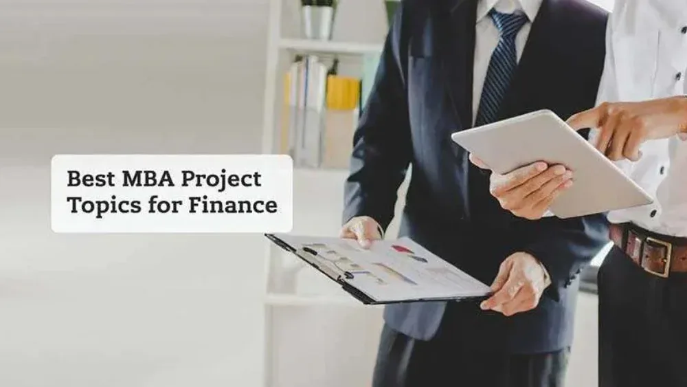 mba finance project topics