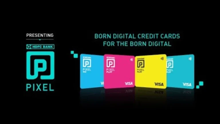 hdfc pixel credit cards