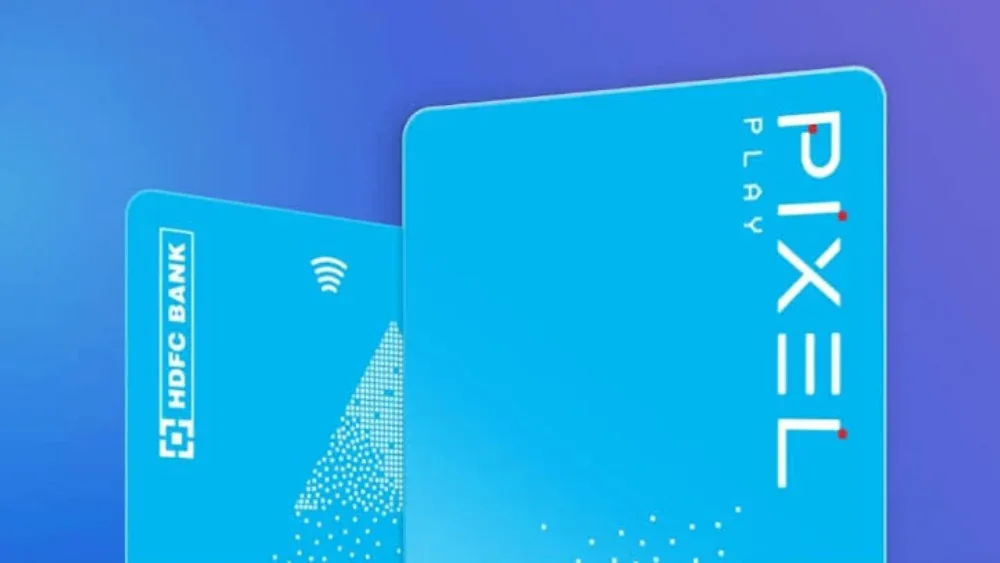 hdfc pixel credit cards