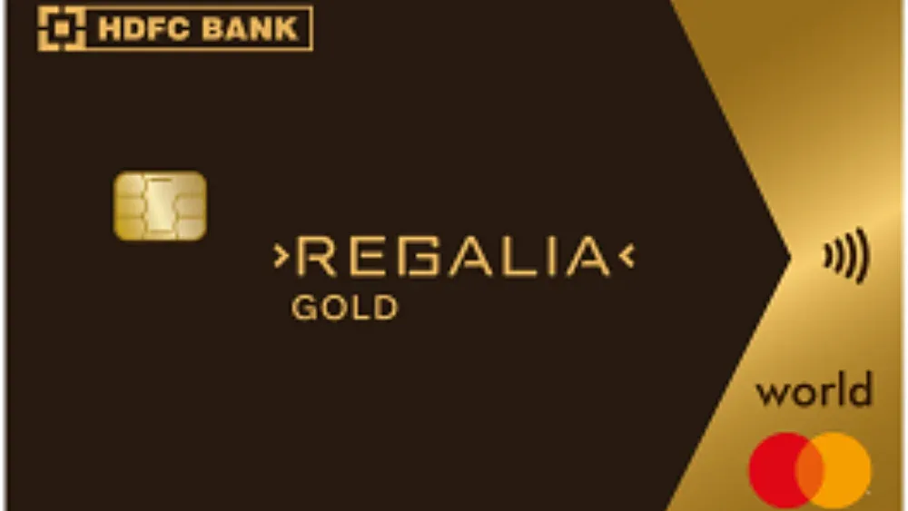 regalia gold credit card