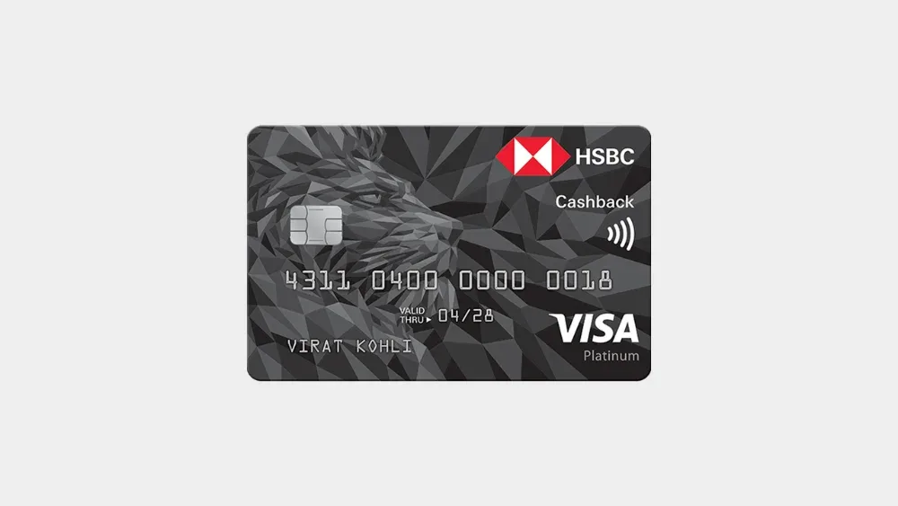 hsbc cashback credit card