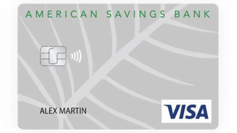 american savings bank credit card