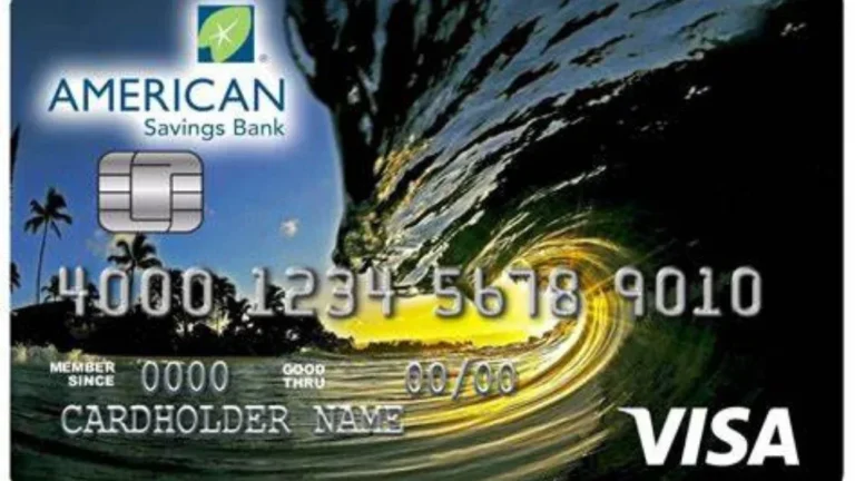 american savings bank credit card