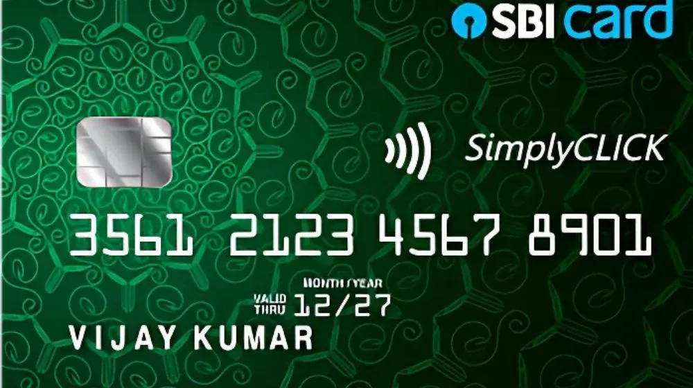 sbi simply save credit card