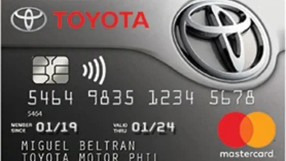 toyota credit card