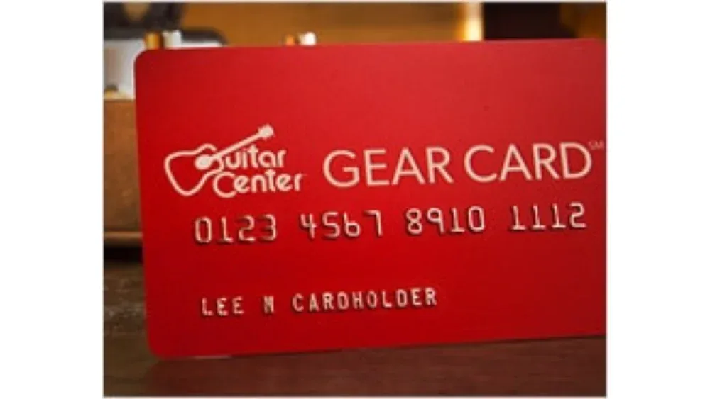 guitar center credit card