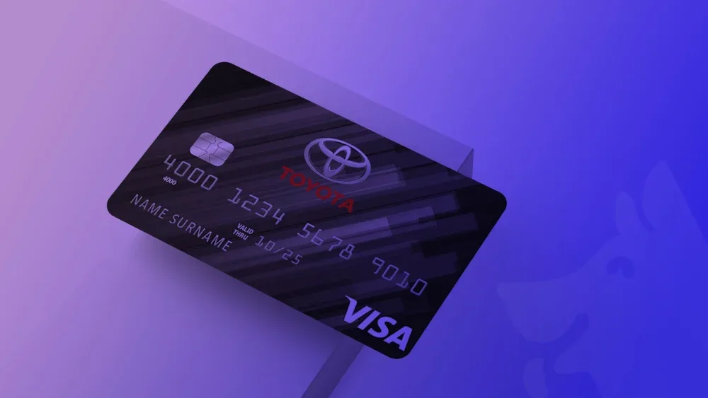 toyota credit card