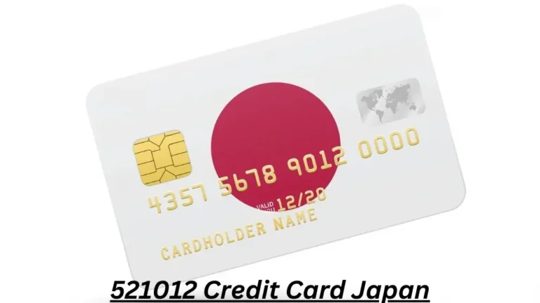 521012 credit card japan