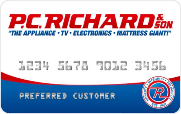 pc richards credit card