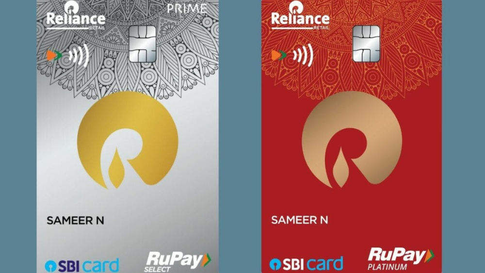 Advantages of SBI Reliance Credit Card