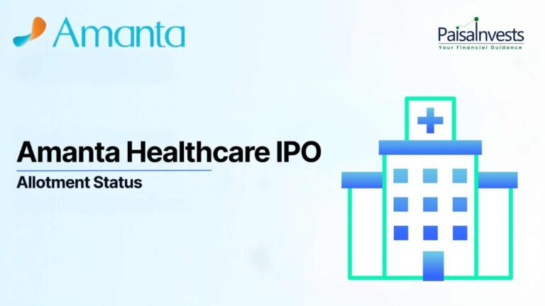 amanta healthcare ipo allotment status